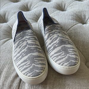 Rothy’s | Animal Zebra Print‎ Sneakers women’s 7.5